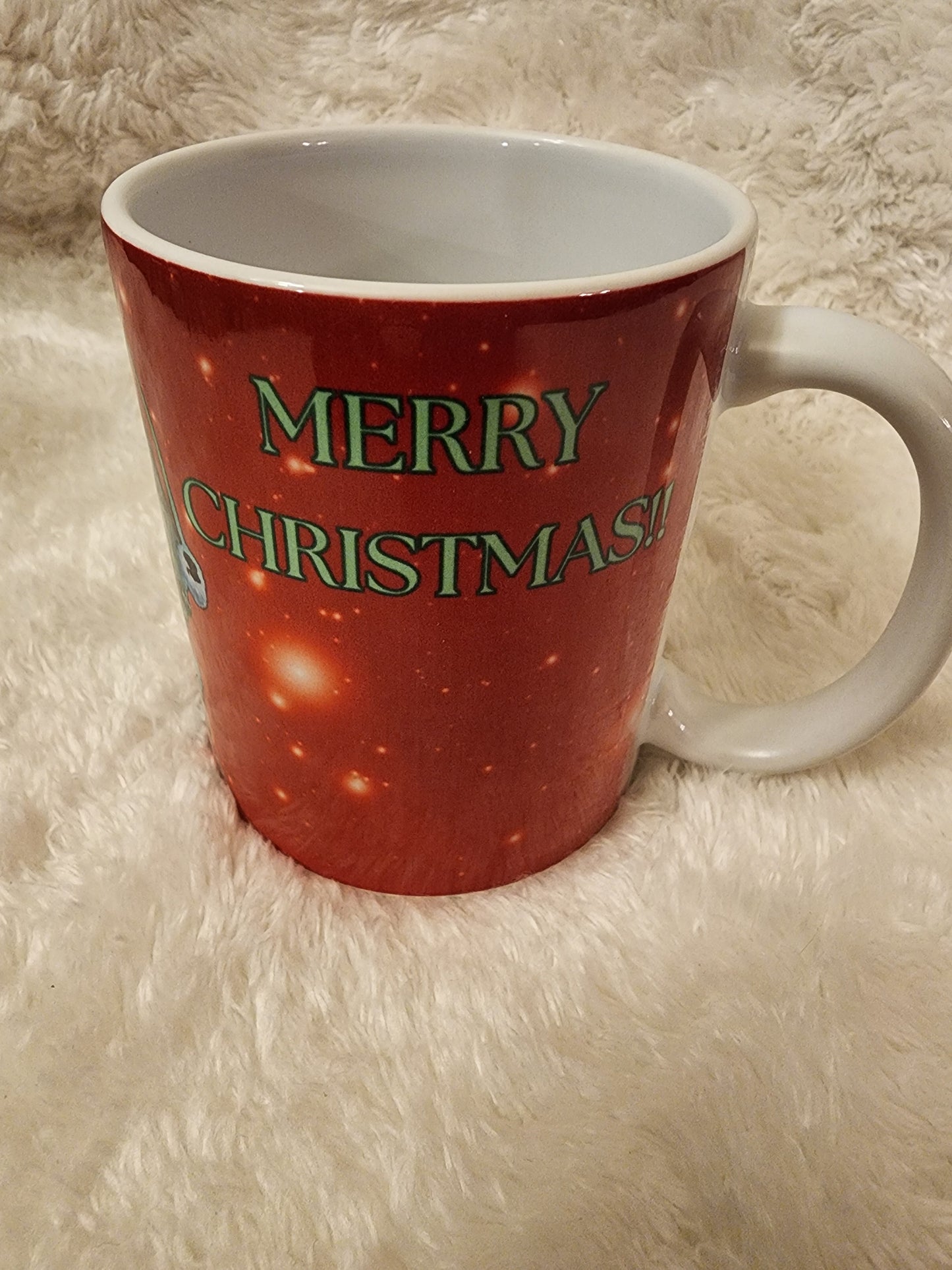 Lady Grinch Holiday Mug - Unfilled